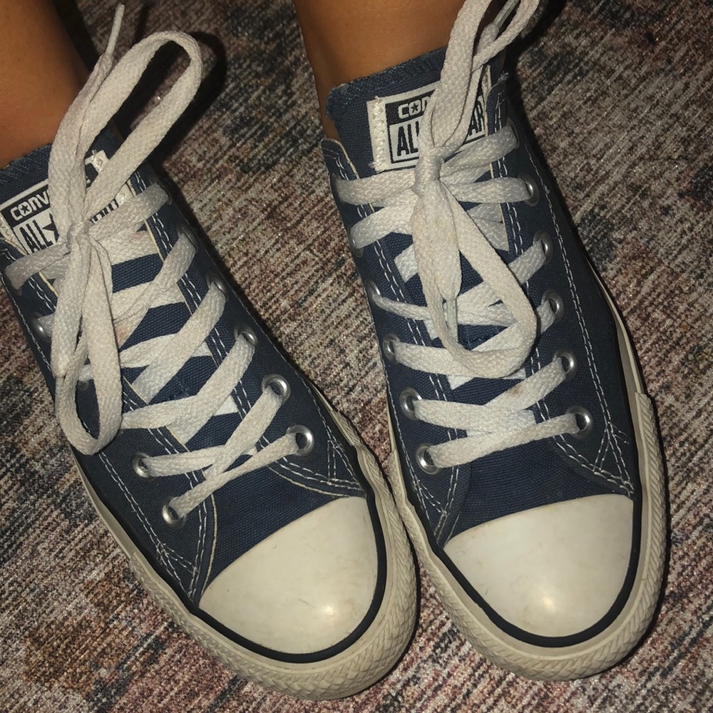 Women’s Navy Blue Converse